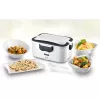 Unold 58850 elektrische lunchbox 1,5 l, roestvrijstalen bak, wit