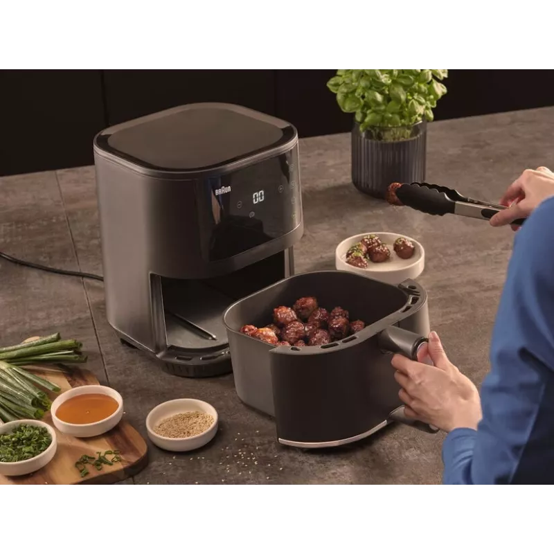 Braun MultiFry 3 Single 4.3 L losstaand apparaat 1500 W heteluchtfriteuse zwart