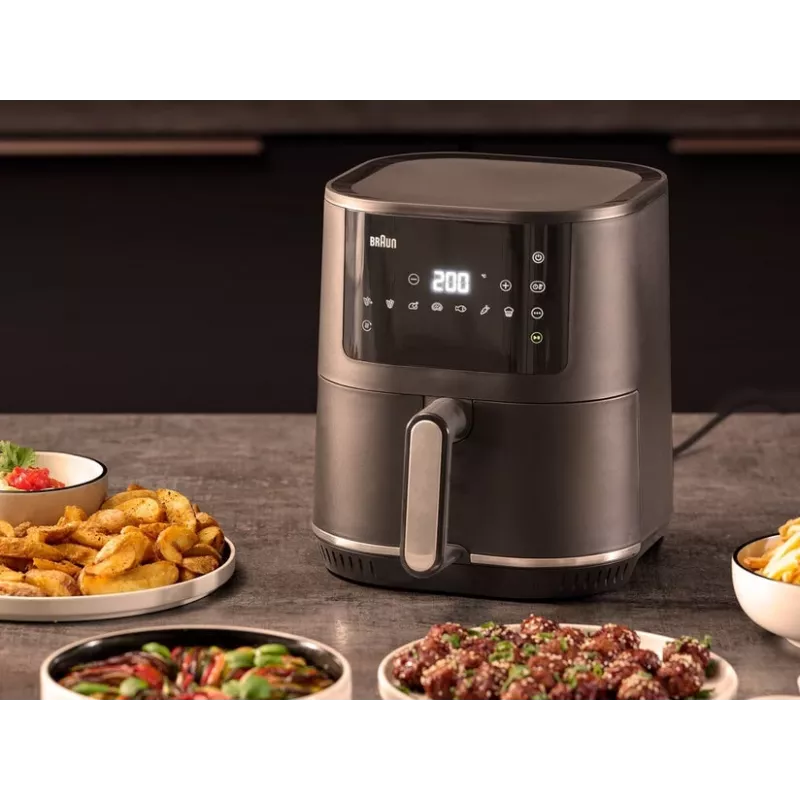Braun MultiFry 3 Single 4.3 L losstaand apparaat 1500 W heteluchtfriteuse zwart