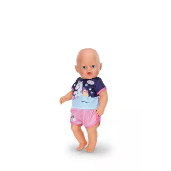 BABY born eenhoorn korte pyjama 43cm poppennachtkleding