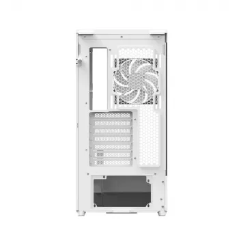PC-behuizing AEROCOOL Geh Midi P500A wit — Midi-Tower ATX-behuizing, witte afwerking