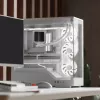 PC-behuizing AEROCOOL Geh Midi P500A wit — Midi-Tower ATX-behuizing, witte afwerking