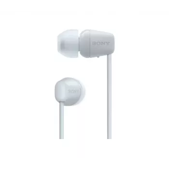 Sony WI-C100 headset draadloos in-ear gesprekken/muziek Bluetooth wit
