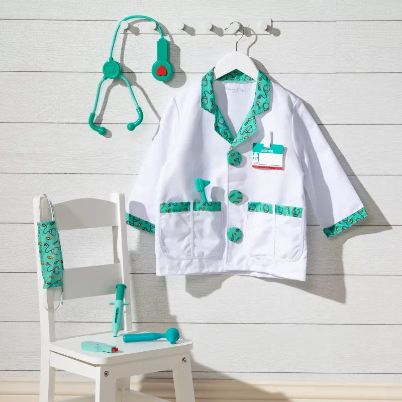 Melissa & Doug MPP RLP Doctor Rl Ply kostuumset GML verkleedkostuum kind unisex uniform