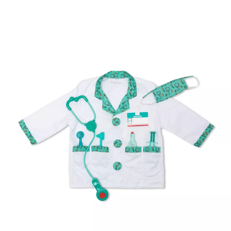 Melissa & Doug MPP RLP Doctor Rl Ply kostuumset GML verkleedkostuum kind unisex uniform