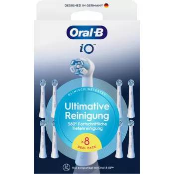 Oral-B tandenborstelkop 8 stuks wit