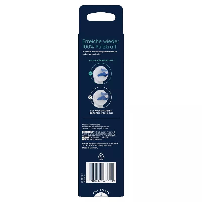 Interdentale borstels Oral-B iO 373371 2-pack — vervangende interdentale reinigingsborstels