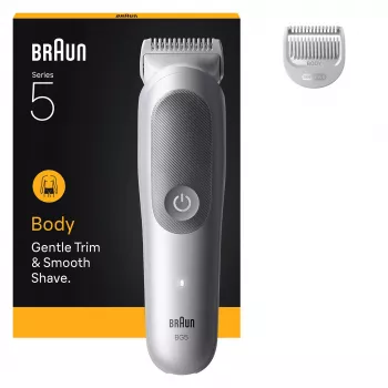 Lichaamshaartrimmer BRAUN BG 5500 244787 — waterdichte oplaadbare lichaamshaartrimmer