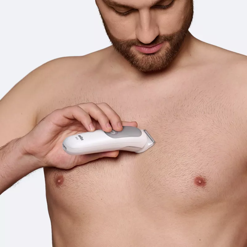 Lichaamshaartrimmer BRAUN BG 5500 244787 — waterdichte oplaadbare lichaamshaartrimmer