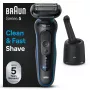 Braun Series 5 52-B7000cc foliescheerapparaat trimmer zwart lithium-ionbatterij