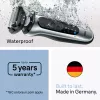 Elektrisch scheerapparaat BRAUN Series 6 62-B1200S nat & droog met ingebouwde baarttrimmer