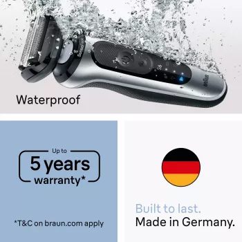 Elektrisch scheerapparaat BRAUN Series 6 62-B1200S nat & droog met ingebouwde baarttrimmer