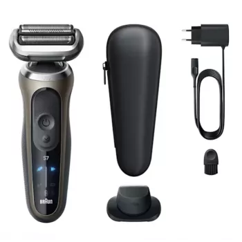 Braun Series 7 72-C1200s elektrisch scheerapparaat - nat & droog, zwart/brons, roestvrij staal