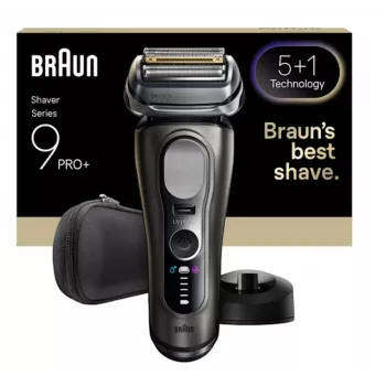 Foliescheerapparaat Braun Series 9 Pro+ 9615S zwart grijs roestvrij staal
