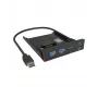 Icybox frontpaneel 61169 voor 3,5-inch drivebay – frontpaneel, model 61169