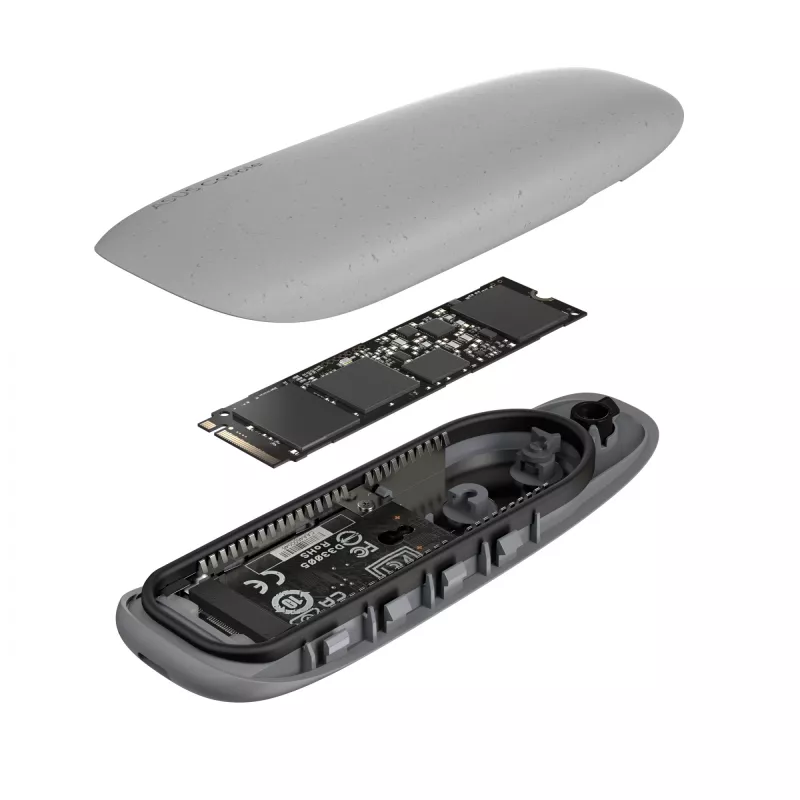 SSD-behuizing ASUS COBBLE grijs M.2 PCI Express 90DD02R6-M09000