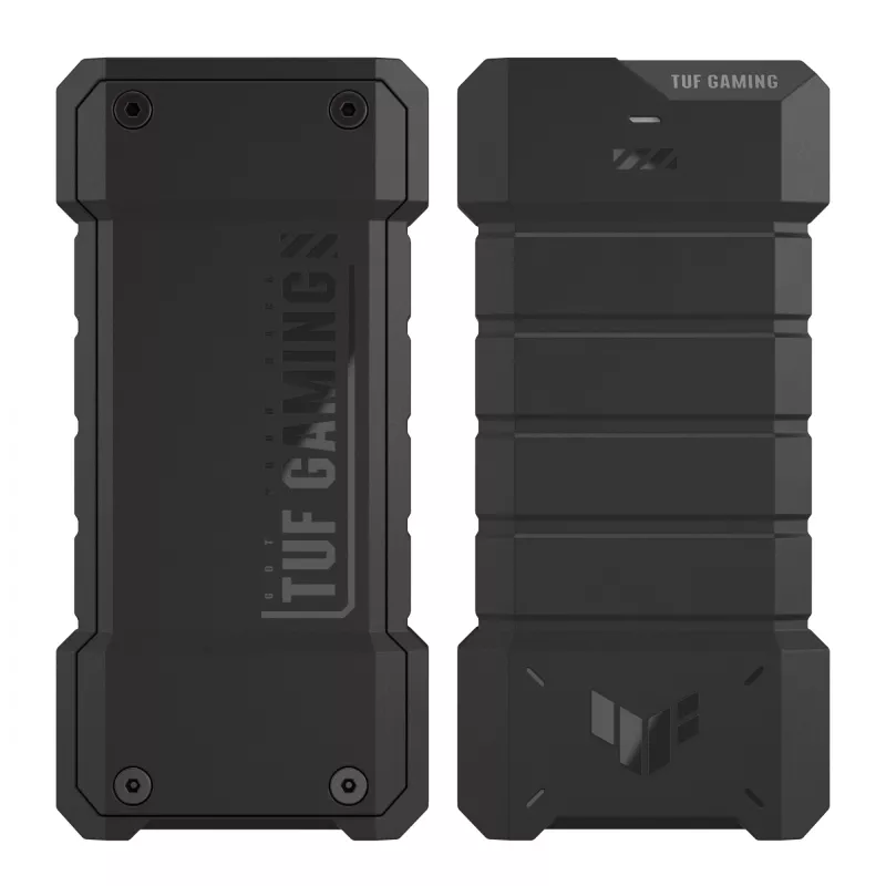 Externe SSD ASUS TUF Gaming AS2000 PLUS 2 TB M.2 NVMe, USB 3.2 Gen 2x2 (20 Gbit/s), USB Type-C, IP68, aluminium/silicone