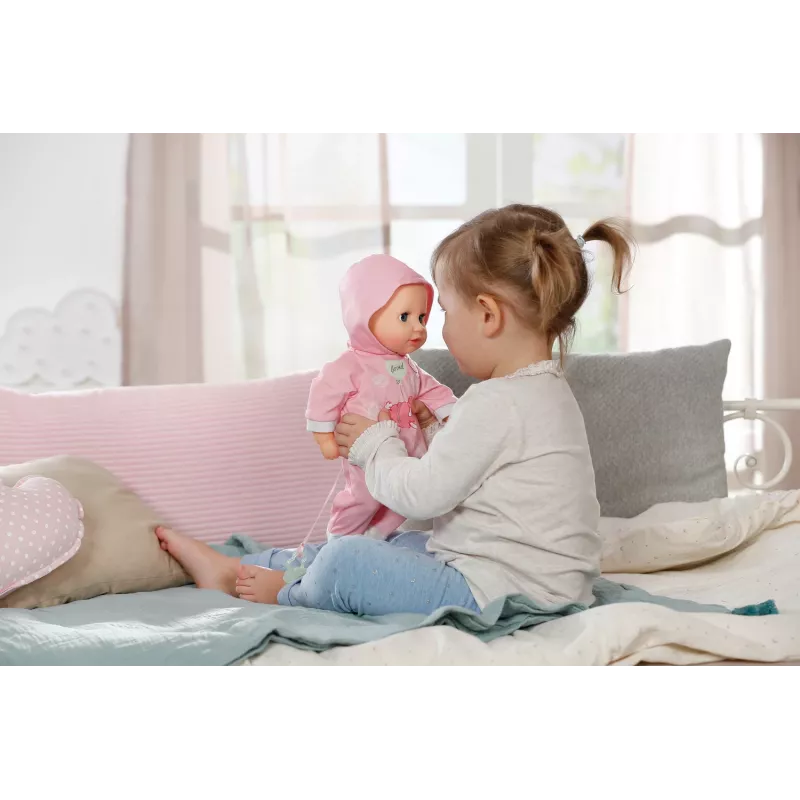 Pop zapf creation BABY born Hannah speel met mij 36 cm — interactieve babypop, 36 cm