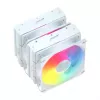 FSP MP7-WA CPU-luchtkoeler, 120 mm, 800–1800 tpm, 32 dB, LGA1851/1700/1200, AM4/AM5, wit