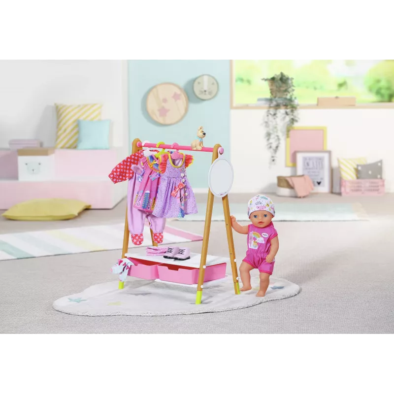 BABY born 830000 poppenaccessoire poppenkledingkast