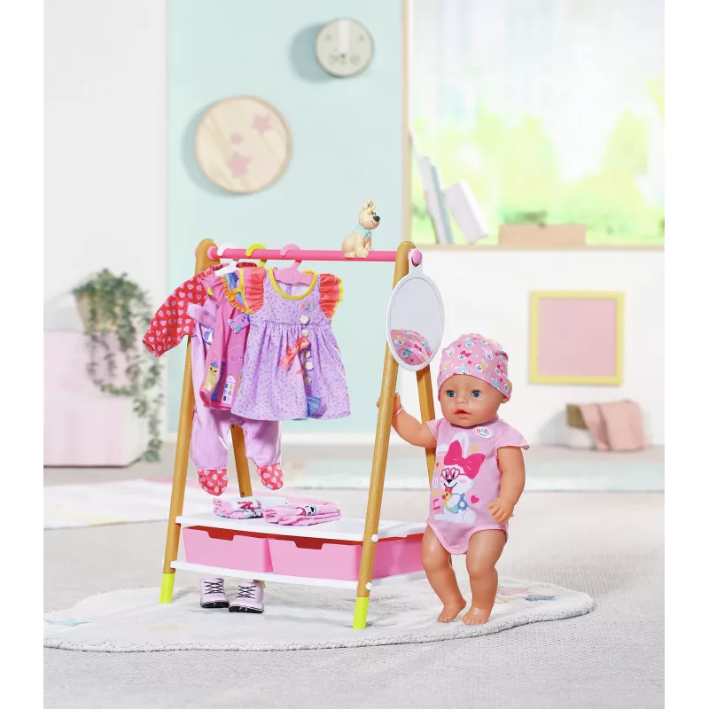BABY born 830000 poppenaccessoire poppenkledingkast