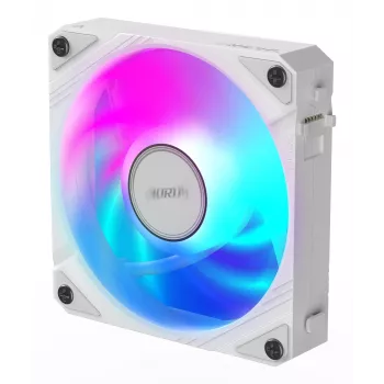 GIGABYTE AORUS EZ CHAIN FAN 120 ICE all-in-one-vloeistofkoeler 12 cm wit