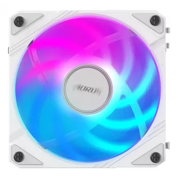 GIGABYTE AORUS EZ CHAIN FAN 120 ICE all-in-one-vloeistofkoeler 12 cm wit