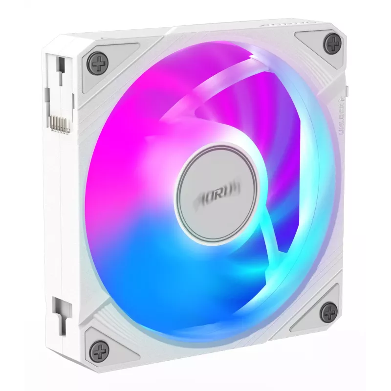 Gigabyte AORUS EZ CHAIN FAN 120 ICE behuizingsventilator, 120 mm, wit, GP-ECFAN1201 ICE
