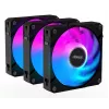 GIGABYTE AORUS EZ CHAIN FAN 120 (3-pack) moederbord 12 cm zwart 3 stuks