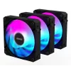 GIGABYTE AORUS EZ CHAIN FAN 120 (3-pack) moederbord 12 cm zwart 3 stuks