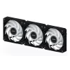 GIGABYTE AORUS EZ CHAIN FAN 120 (3-pack) moederbord 12 cm zwart 3 stuks