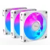Gigabyte AORUS EZ CHAIN FAN 120 ICE behuizingsventilatoren, 3-pack, 120 mm, wit, GP-ECFAN1203 ICE