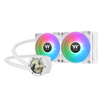 THERMALTAKE waterkoeling – TH240 V2 Ultra ARGB Sync all-in-one vloeistofkoeler – White Edition