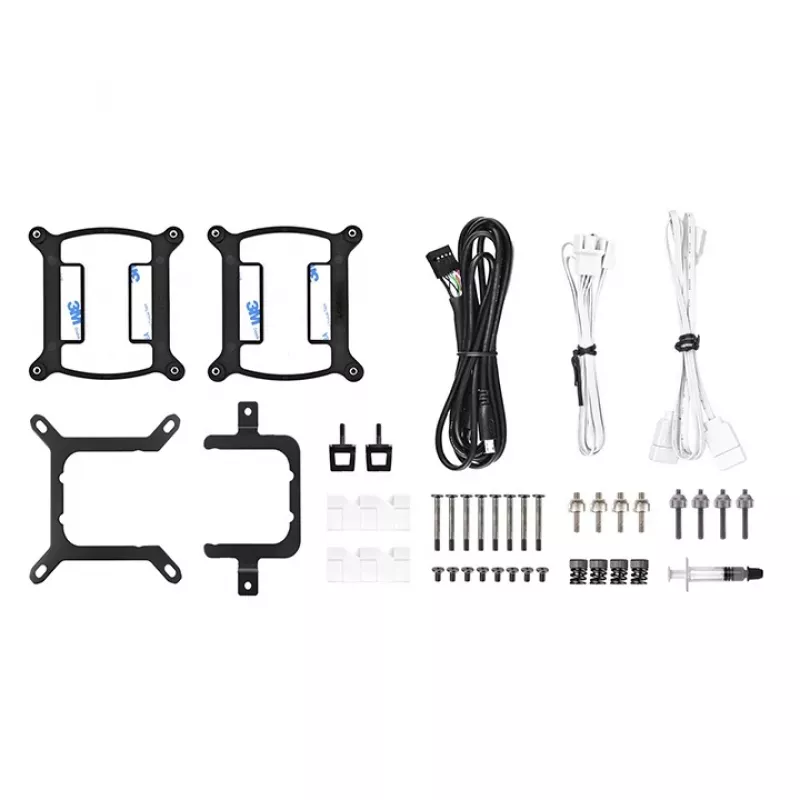 THERMALTAKE waterkoeling – TH240 V2 Ultra ARGB Sync all-in-one vloeistofkoeler – White Edition