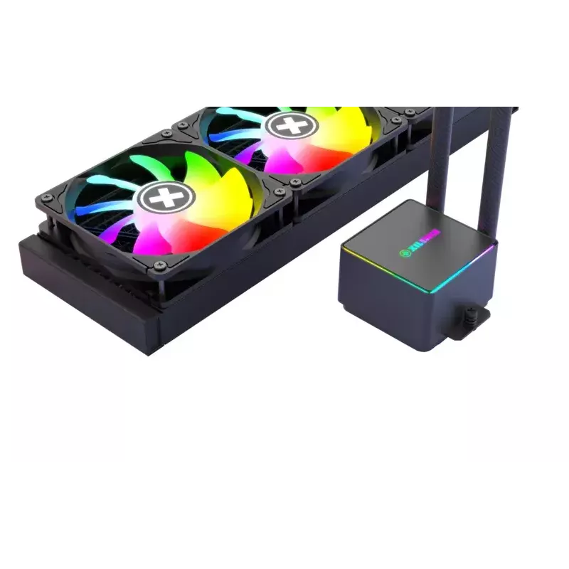 all-in-one-vloeistofkoeler Xilence LQ360PRO.ARGB 12 cm zwart