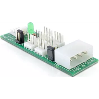 DELOCK verdeelbord 6x ventilator 5V/12V