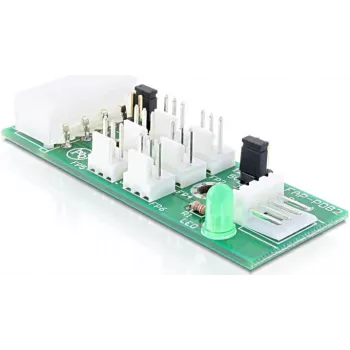 DELOCK verdeelbord 6x ventilator 5V/12V