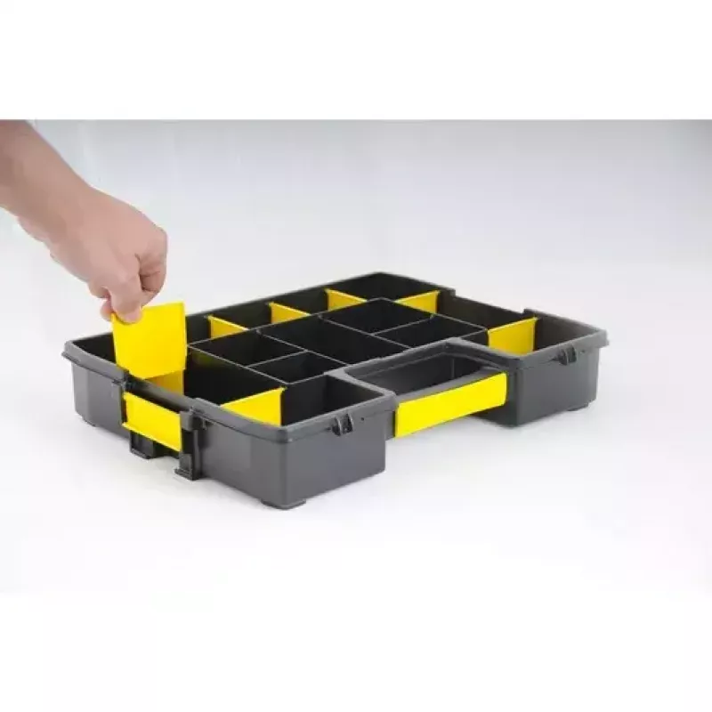 Kleine onderdelenkast Stanley Sortmaster Junior zwart/geel