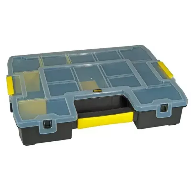 Kleine onderdelenkast Stanley Sortmaster Junior zwart/geel