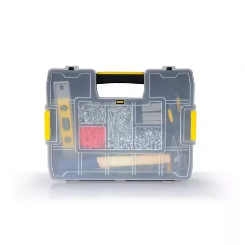 Kleine onderdelenkast Stanley Sortmaster Junior zwart/geel