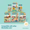 Constructiespeelset Spin Master Melissa & Doug Blockables Safari speelset – figuren en stapelbare blokken