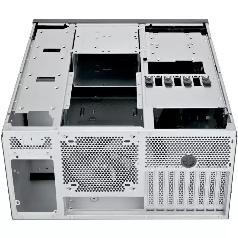 SILVERSTONE rack-behuizing RM53-502 — 19-inch serverrack-chassis, zwart