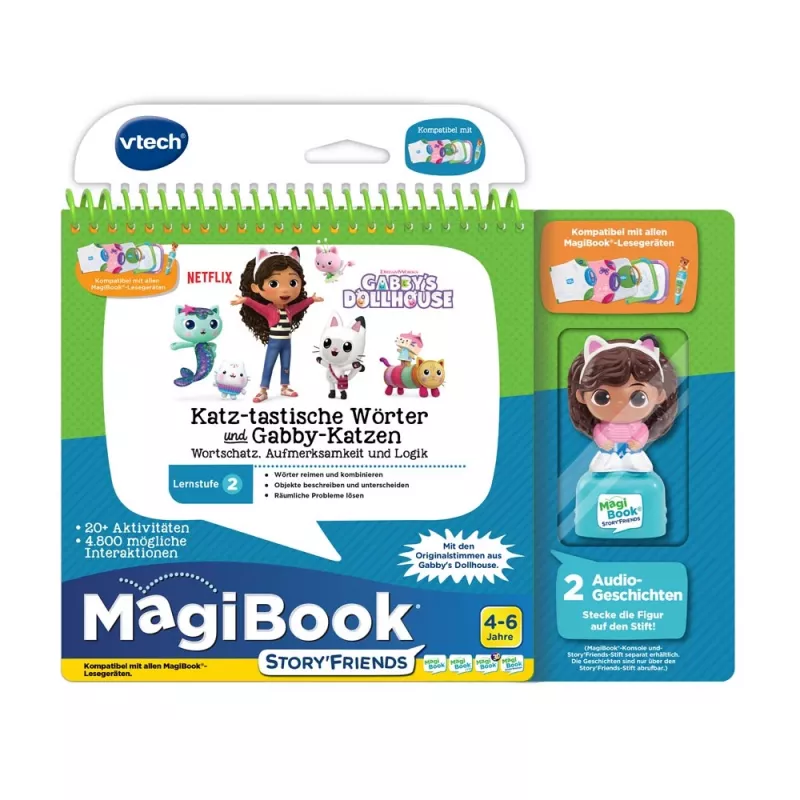 VTech MagiBook 484304, 4 jaar, veelkleurig
