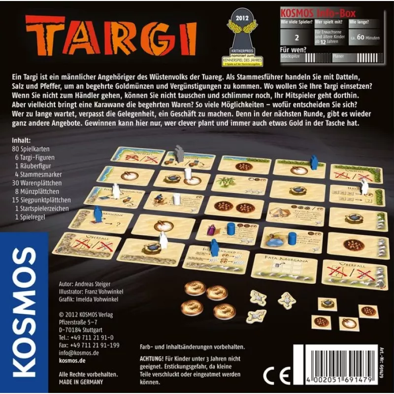 Kosmos TARGI bordspel economische simulatie