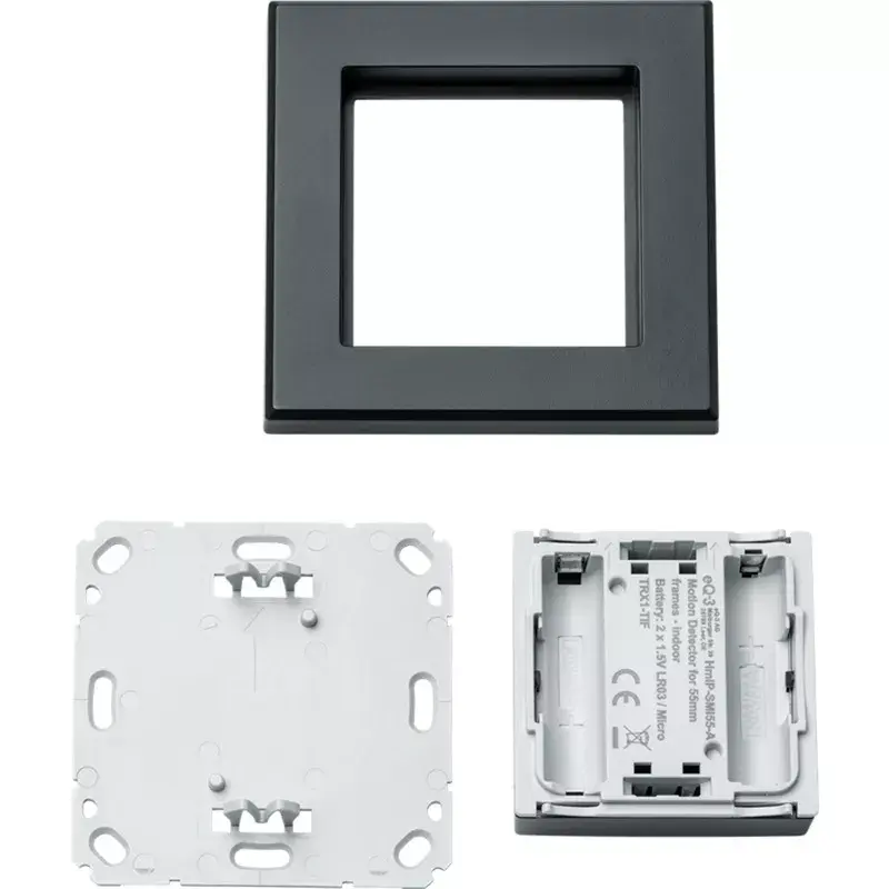 Bewegingsmelder HomeMatic IP HmIP-SMI55-A antraciet – wand-/plafondmontage, 55 frame