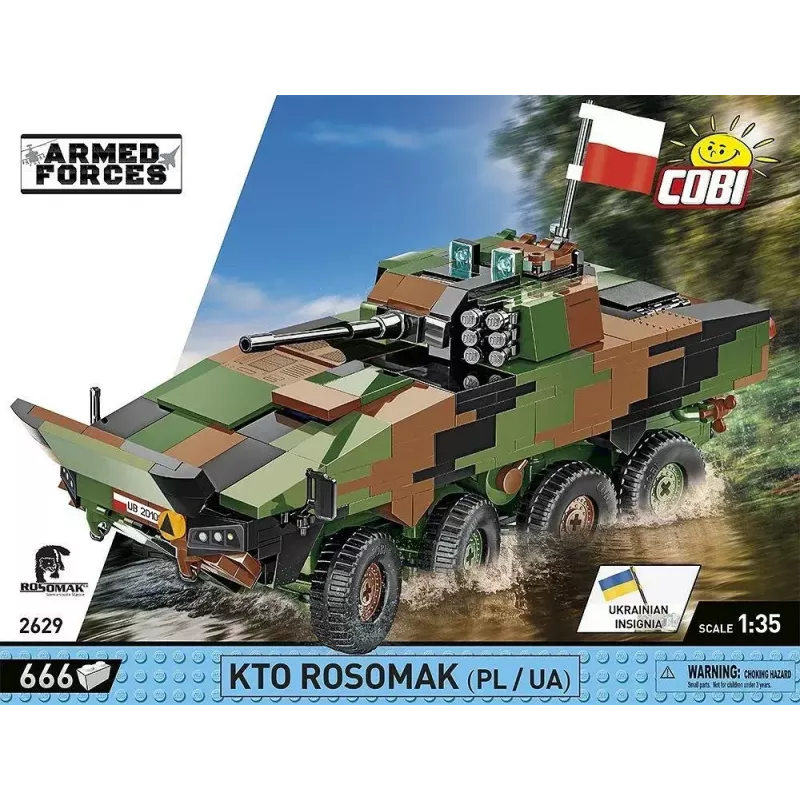 Bouwmodel Cobi Armed Forces KTO Rosomak 2-in-1 (COBI-2629)