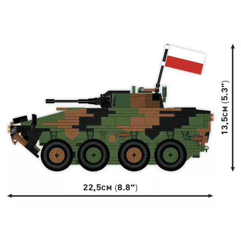 Bouwmodel Cobi Armed Forces KTO Rosomak 2-in-1 (COBI-2629)