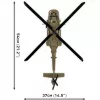 Bouwset Cobi Sikorsky UH-60 Black Hawk 928 blokken, model COBI-5906