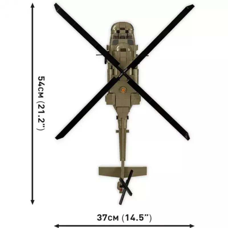 Bouwset Cobi Sikorsky UH-60 Black Hawk 928 blokken, model COBI-5906