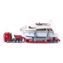 Siku zwaartransport met yacht, zwaartransport-model, voorgemonteerd, 1:87, jongen/meisje, 3 jaar, 99 jaar